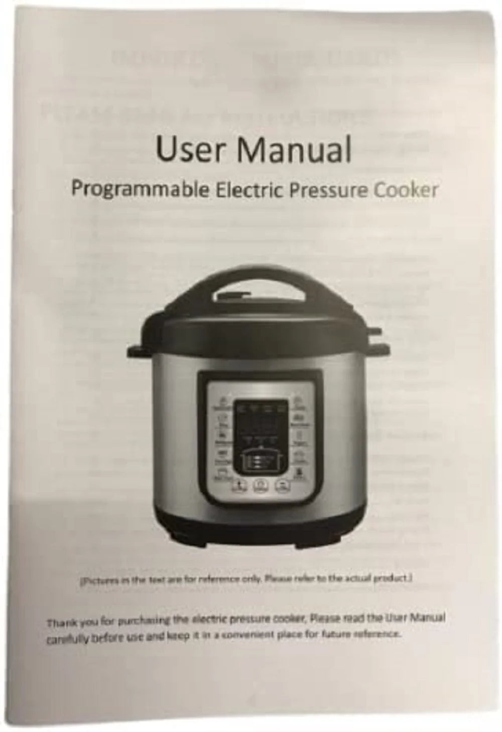 Win4 Deals 6 Qt 8 in 1 Multi-Use Electric Pressure Cooker for Rice Silver