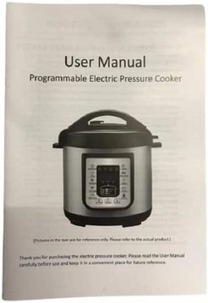 Win4 Deals 6 Qt 8 in 1 Multi-Use Electric Pressure Cooker for Rice Silver