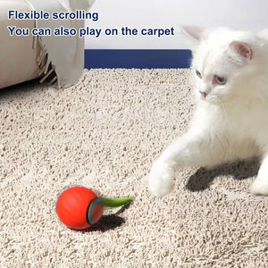 Speedy Tail 2.0 Cat Toys Automatic Electric Rolling Ball Toys Rechargeable Smart Pet Electric Toy Cat Interactive Chaser Mouse