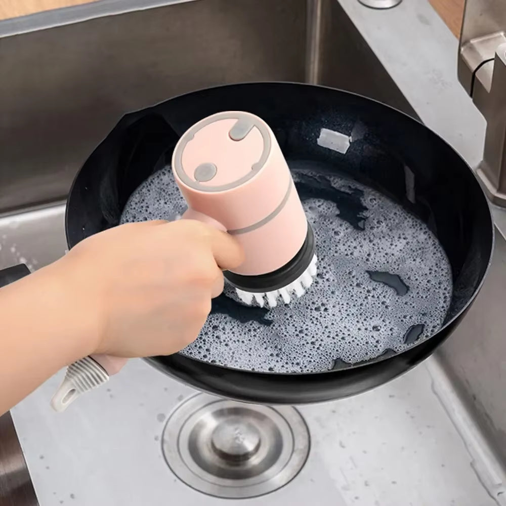 NEW Electric Cleaning Brush Multi-Functional Home USB Rechargeable Electric Rotary Scrubber Household Appliances Cleaning Gadget