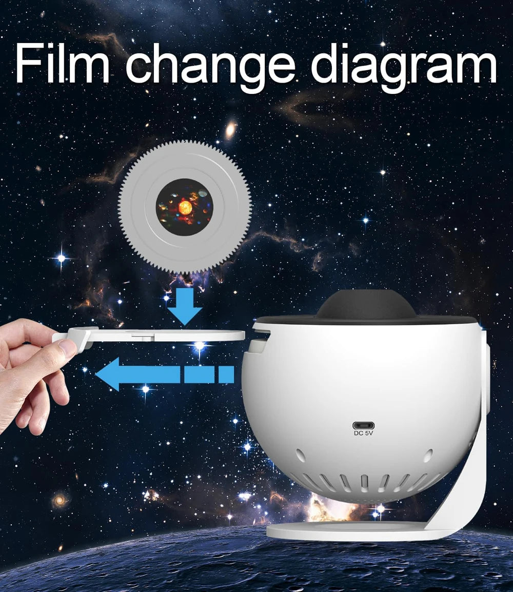 Star Projector Galaxy Light Planetarium Galaxy Projector for Bedroom Aurora Projector Night Light Projector for Kids Adults