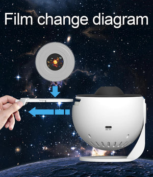 Star Projector Galaxy Light Planetarium Galaxy Projector for Bedroom Aurora Projector Night Light Projector for Kids Adults