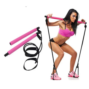 Premium Adjustable Resistance Bands Trainer for Crossfit, Yoga, Pilates - Efficient & Portable Fitness Accessory