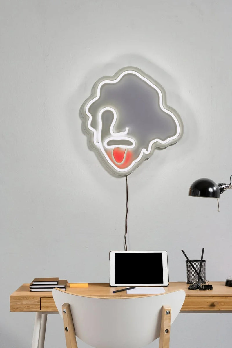 Albert Einstein Neon Sign, Einstein Led Light, Einsteing Décor Gaming Room Bedroom Living Room Office Cafe Bar Halloween Party