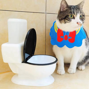 650Ml Cat Water Creativity Toilet Shape Pet Drinking Bowl for Pet Automatic Water Feeder Funny Dogs Cats Drinker Pet Supplies