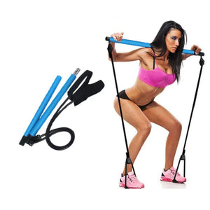 Premium Adjustable Resistance Bands Trainer for Crossfit, Yoga, Pilates - Efficient & Portable Fitness Accessory