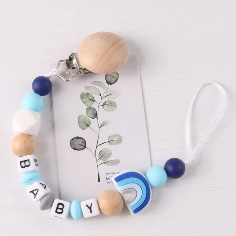 Baby Products Beech Clip Silicone Pacifier Chain