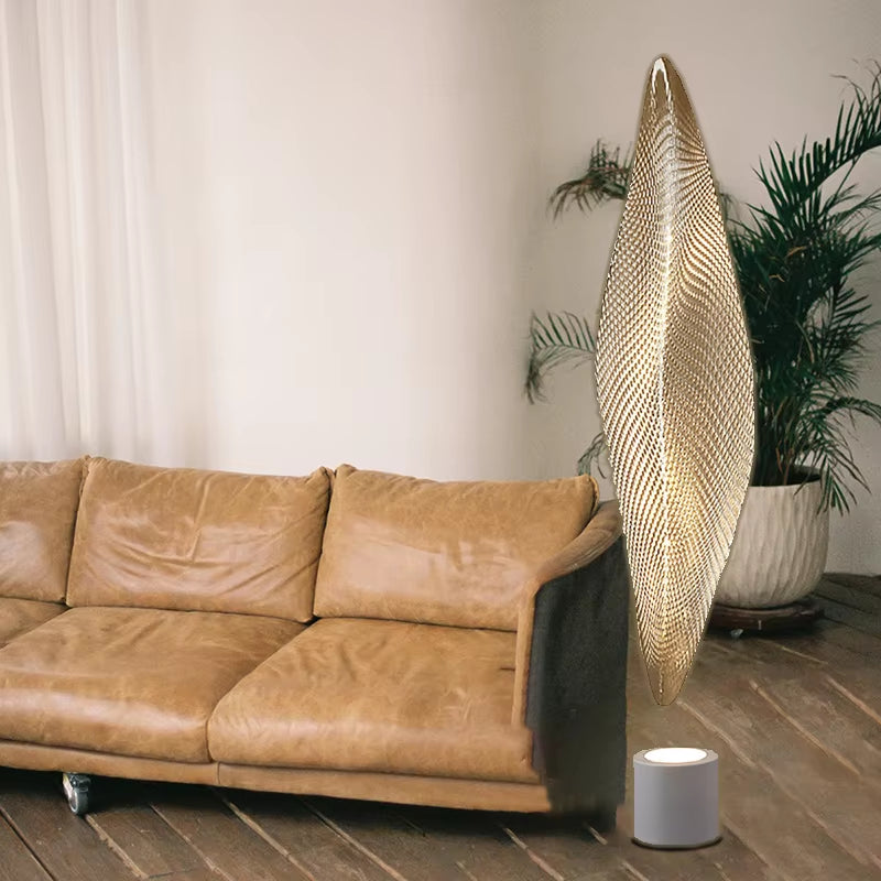 Leaf Shape Artistical Floor Lamps Modern Creative Design Home Decoration LED Floor Lights Bedside Standing Light for Room Decor