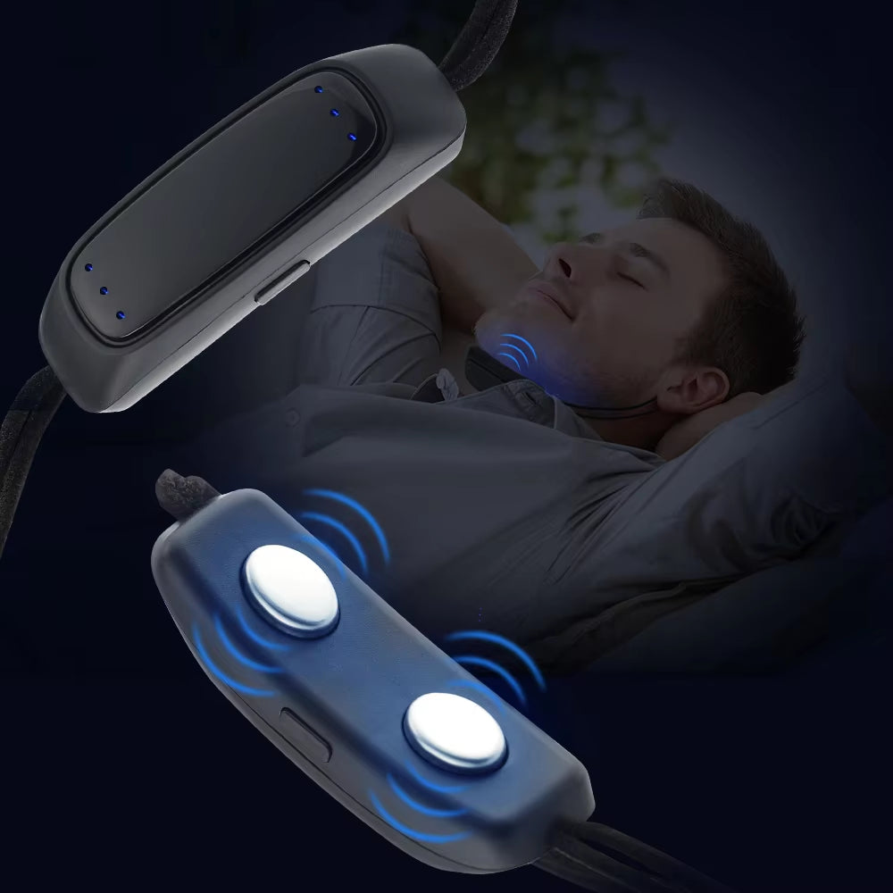 Smart anti Snoring Device EMS Pulse Snoring Stop Effective Solution Snore Sleep Aid Portable Noise Reduction Muscle Stimulator