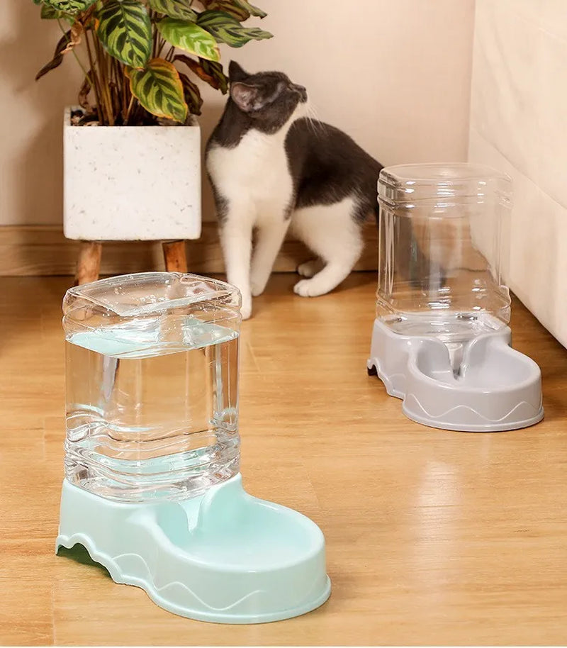 Cat Pet Automatic Feeder Drinking Bowl Large Capacity Dog 3.8L Combination Grain Storage Bucket Supplier