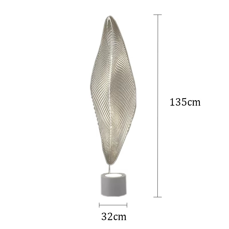 Leaf Shape Artistical Floor Lamps Modern Creative Design Home Decoration LED Floor Lights Bedside Standing Light for Room Decor