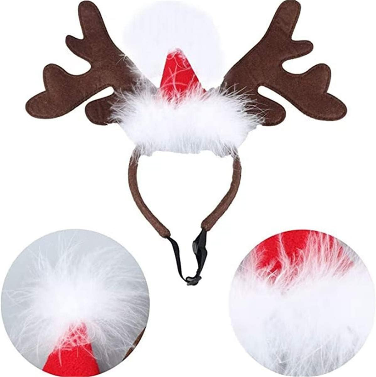 Pet Christmas Headdress Christmas Pet Costume (Hat)